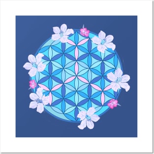 Flower of life Posters and Art